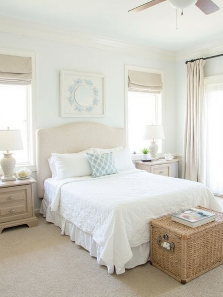 Coastal Guest Bedroom - Coastal Guest Bedroom interior design inspiration