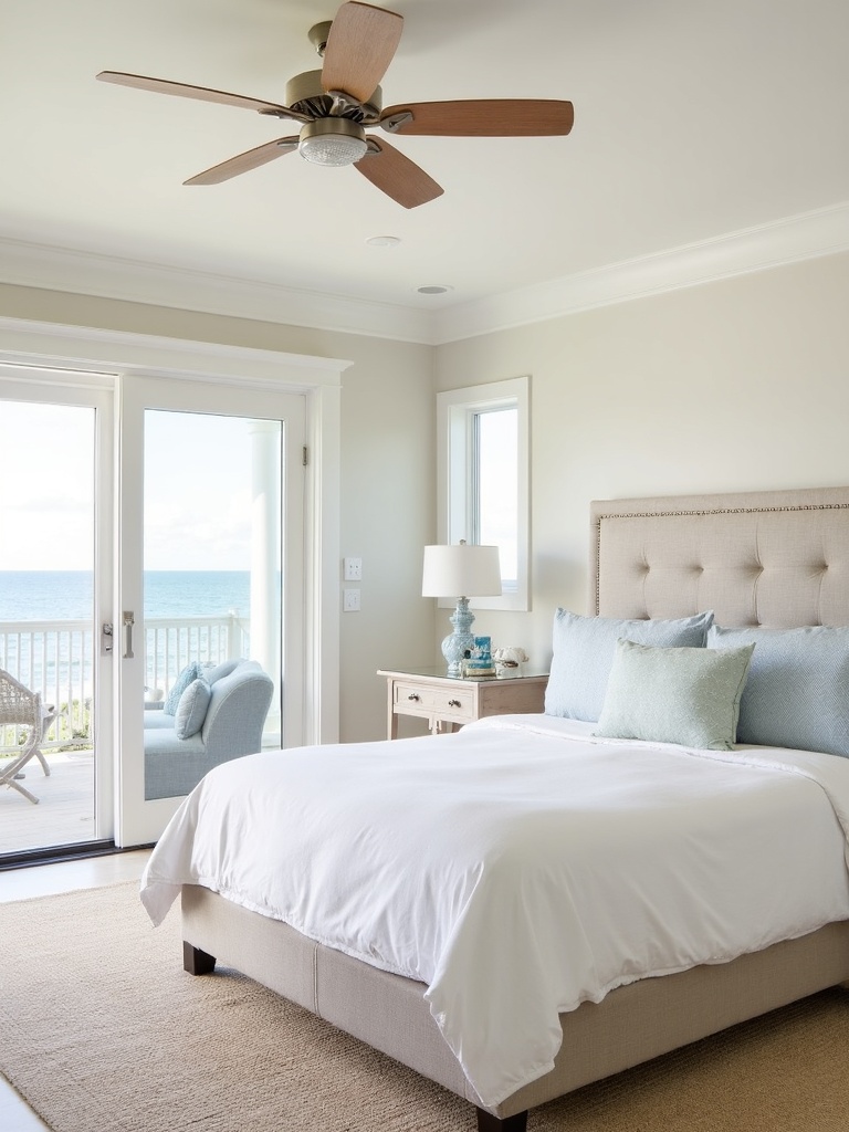 Coastal Master Bedroom - Coastal Master Bedroom interior design inspiration