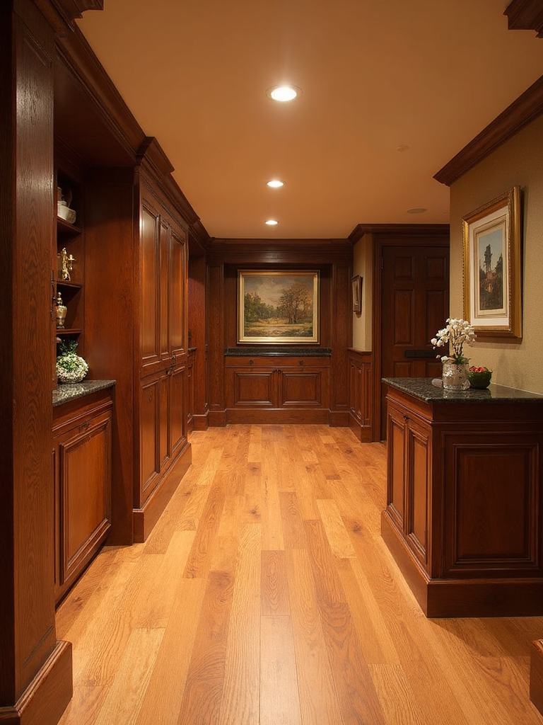 Colonial Basement - Colonial Basement interior design inspiration