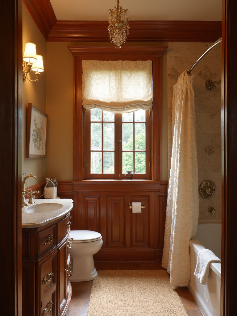Colonial Bathroom - Colonial Bathroom interior design inspiration