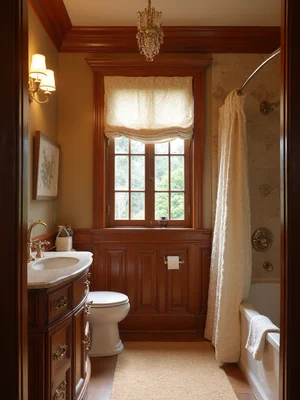Colonial Bathroom Design