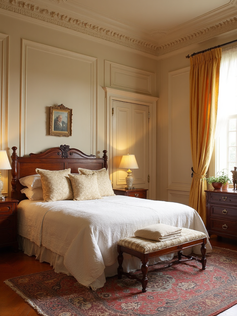 Colonial Bedroom - Colonial Bedroom interior design inspiration