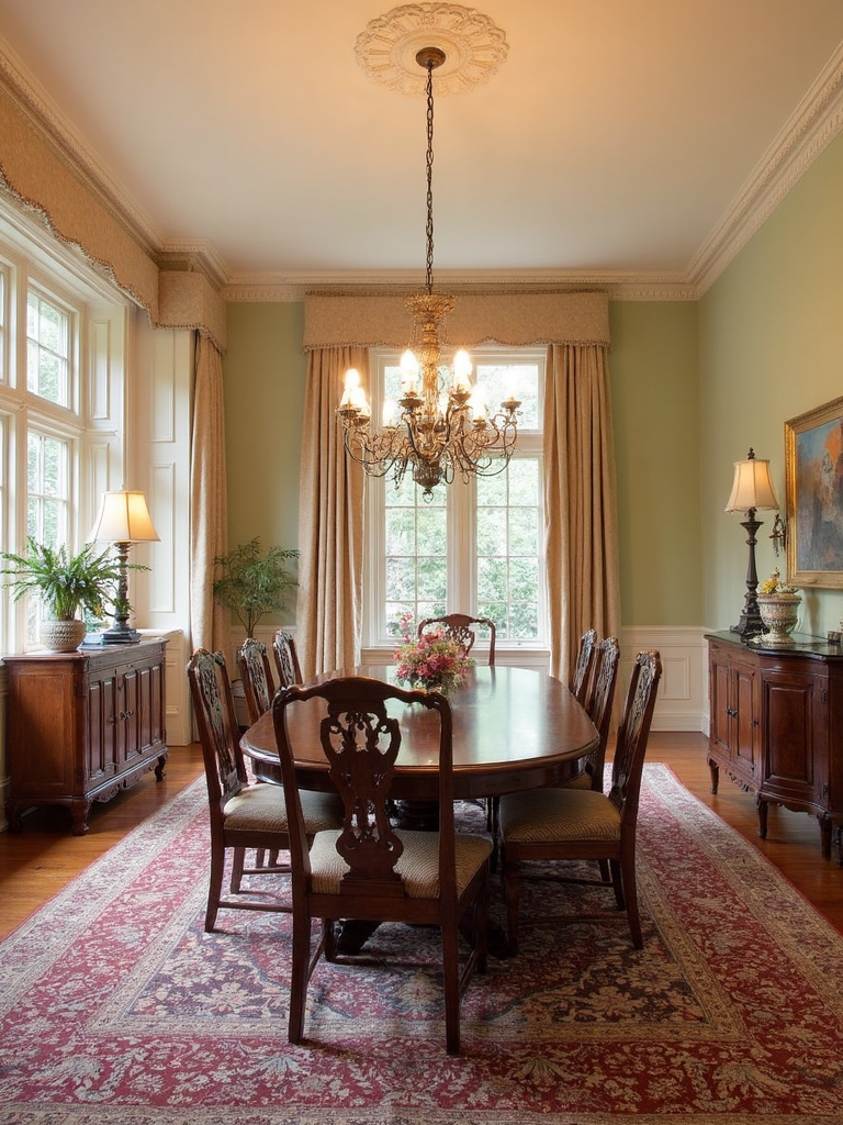 Colonial Dining Room - Colonial Dining Room interior design inspiration