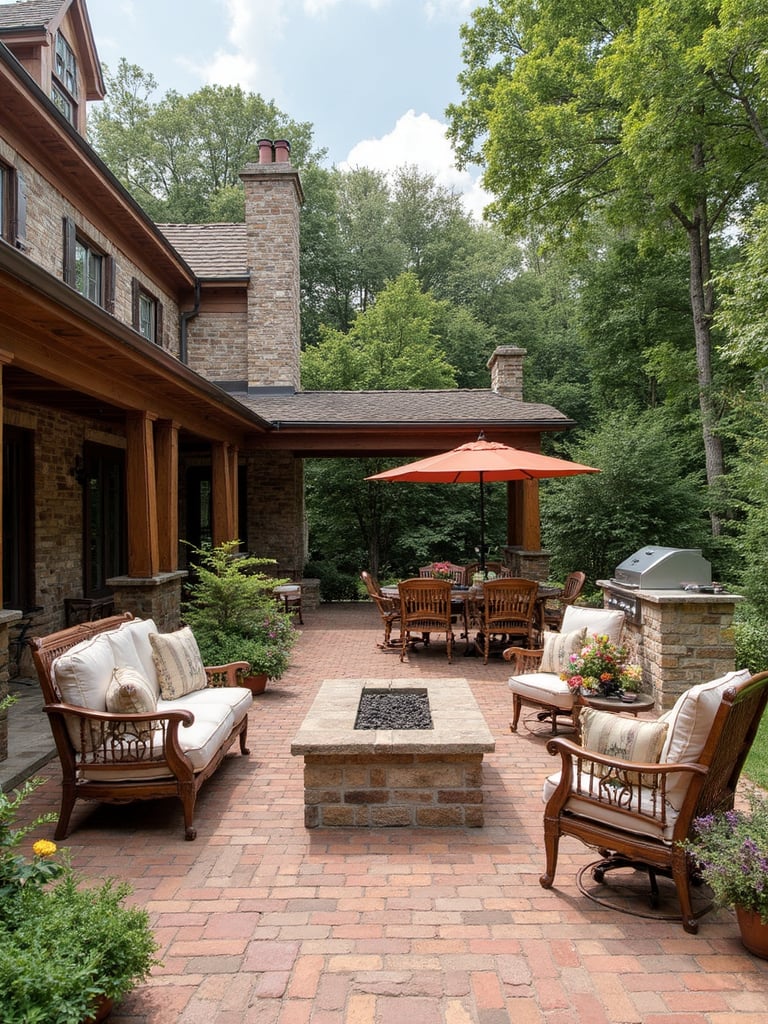 Colonial Outdoor Patio - Colonial Outdoor Patio interior design inspiration