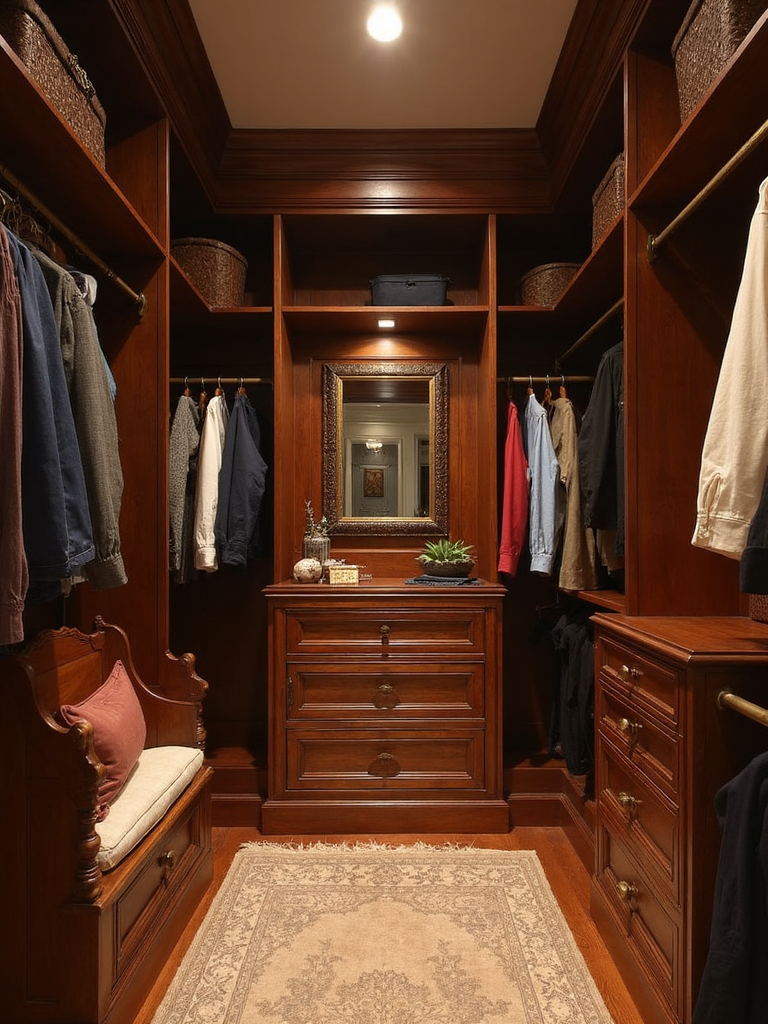 Colonial Walk In Closet - Colonial Walk In Closet interior design inspiration
