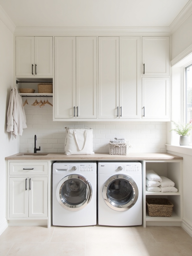 Contemporary Laundry Room - Contemporary Laundry Room interior design inspiration