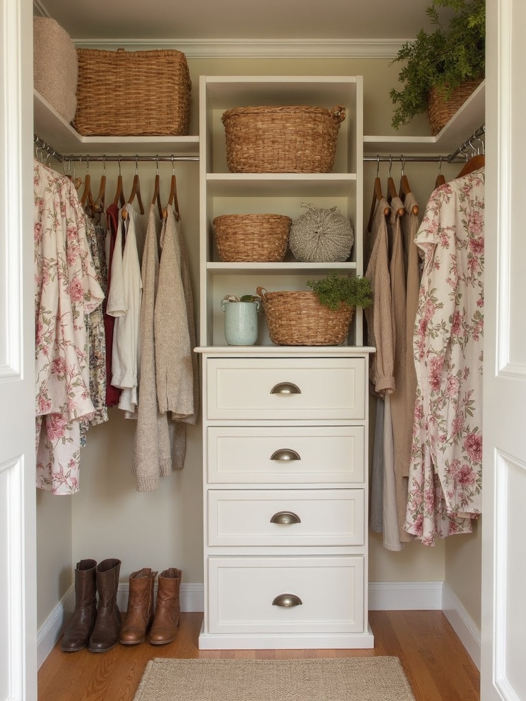 Cottage Closet - Cottage Closet interior design inspiration