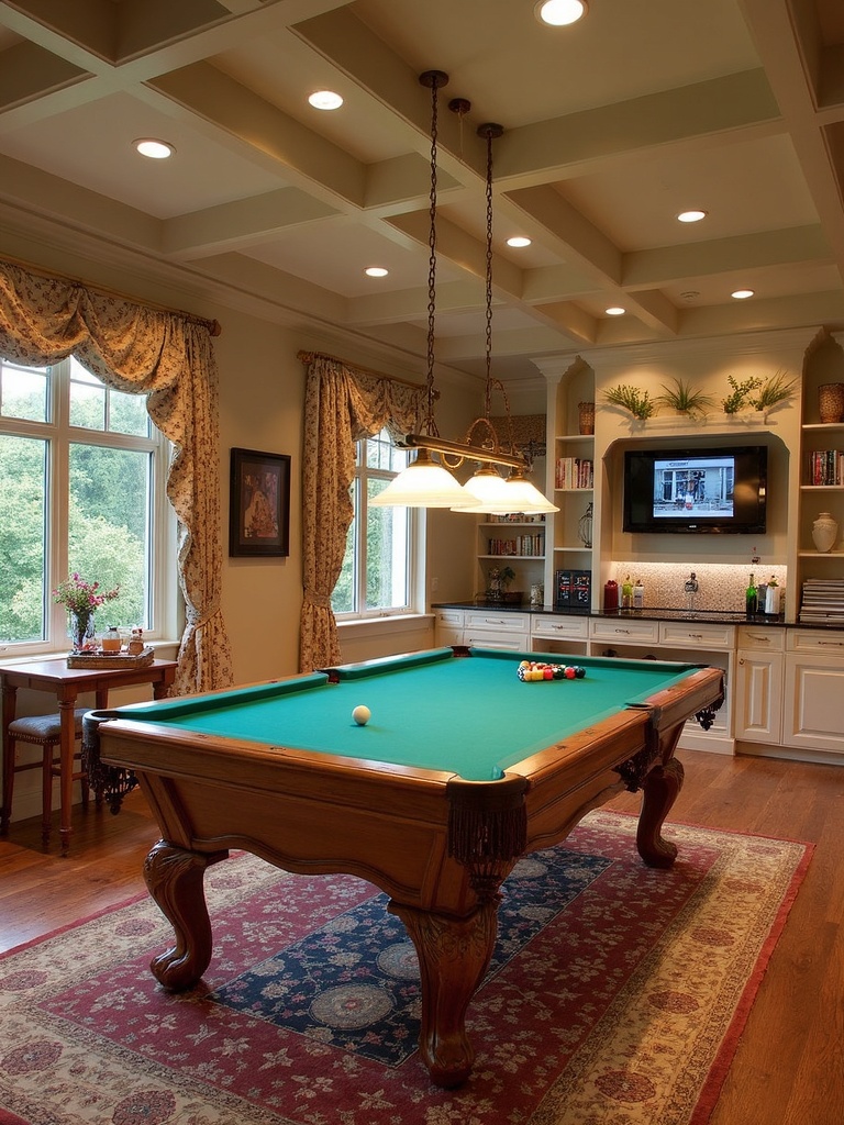 Cottage Game Room - Cottage Game Room interior design inspiration