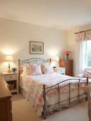 Cottage Guest Bedroom Design