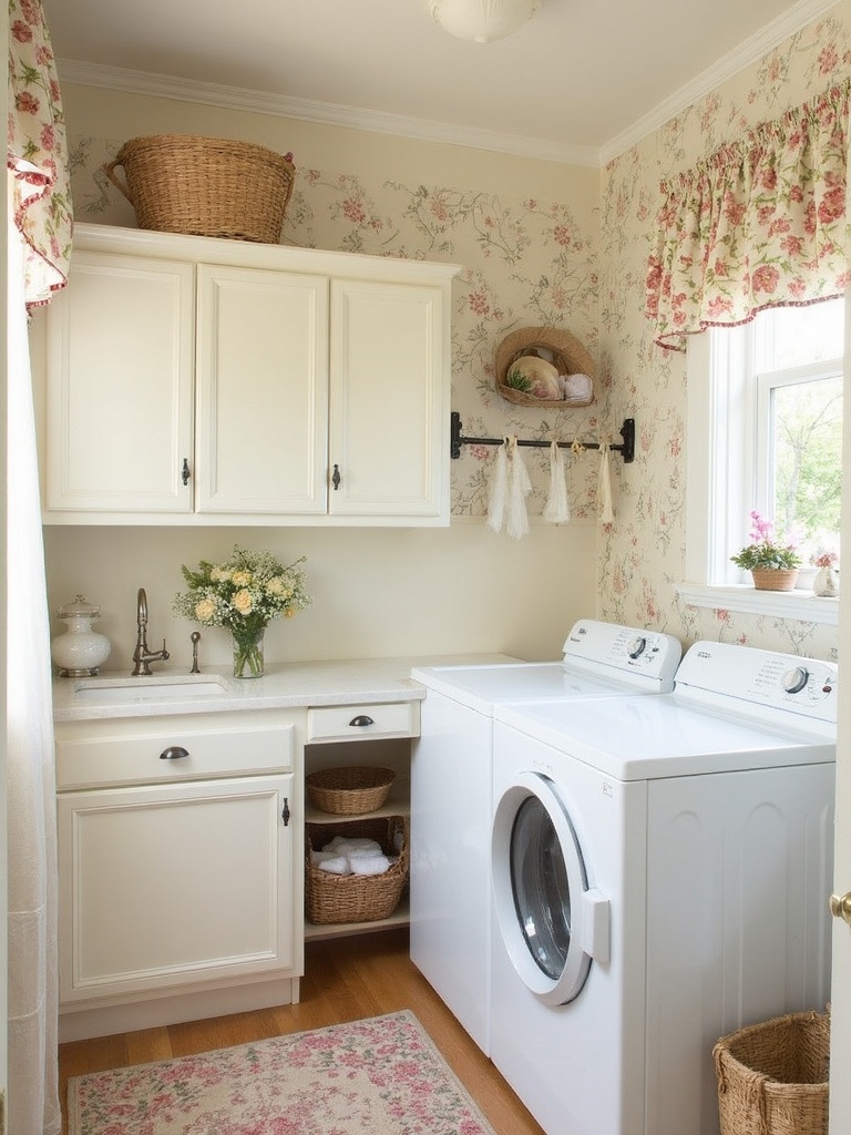 Cottage Laundry Room - Cottage Laundry Room interior design inspiration