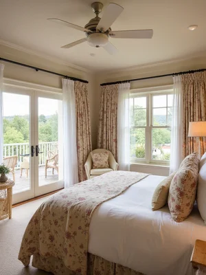 Cottage Master Suite Design