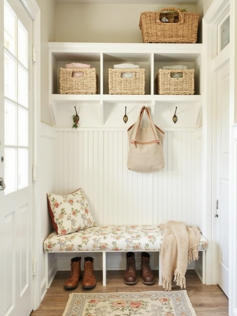 Cottage Mudroom - Cottage Mudroom interior design inspiration