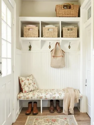 Cottage Mudroom Design
