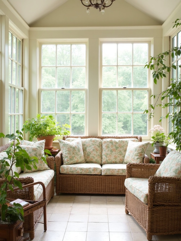 Cottage Sunroom - Cottage Sunroom interior design inspiration