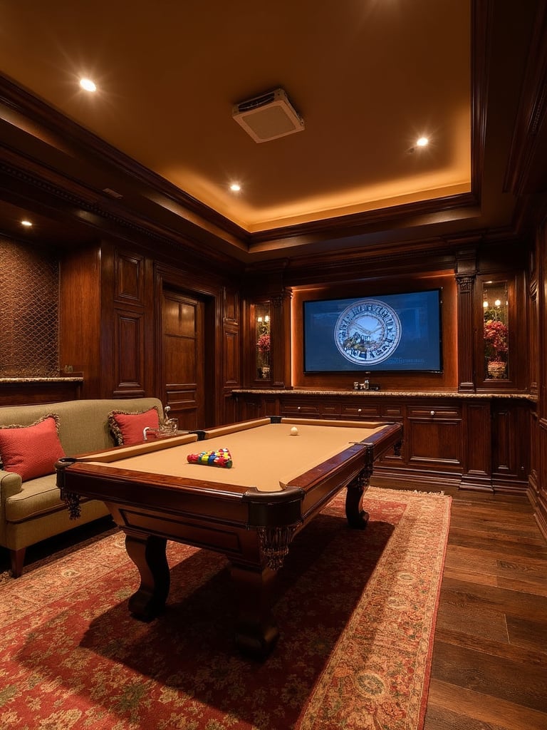 Cozy Game Room - Cozy Game Room interior design inspiration