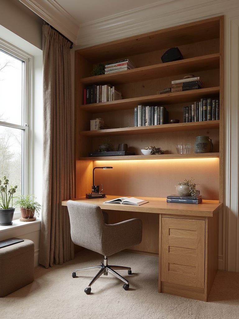 Cozy Home Office - Cozy Home Office interior design inspiration