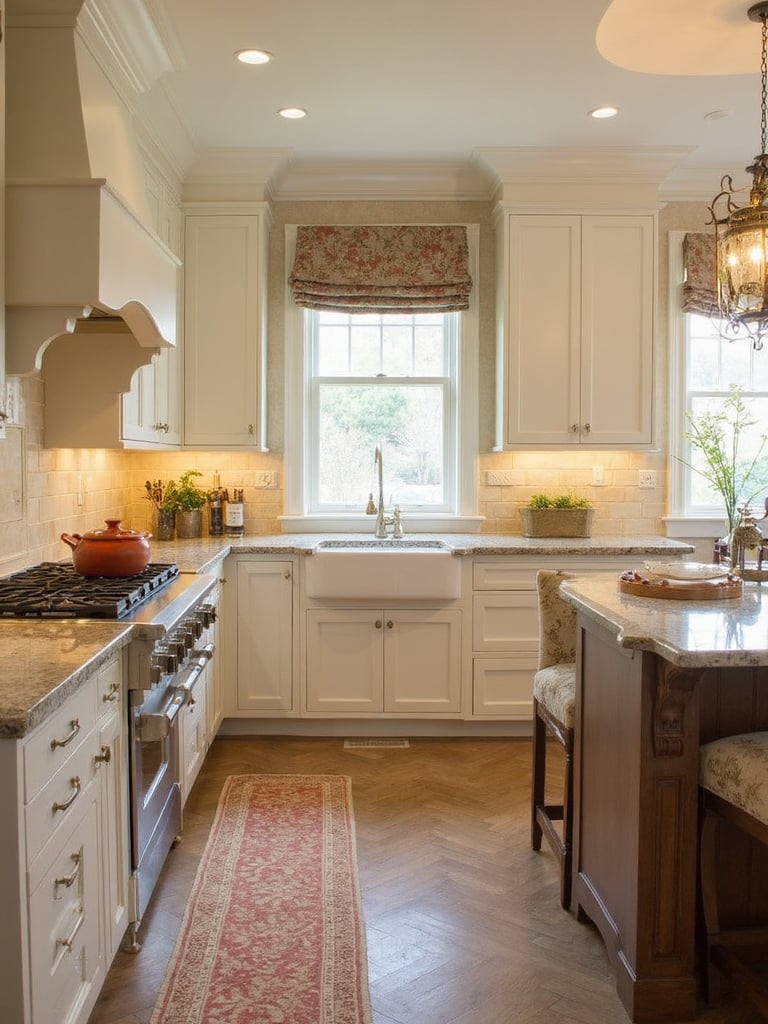 Cozy Kitchen featuring warm textures, soft lighting, inviting spaces - interior design ideas and inspiration