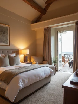 Cozy Master Suite Design