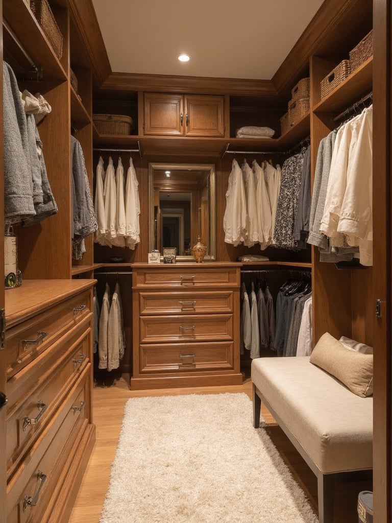 Cozy Walk In Closet - Cozy Walk In Closet interior design inspiration
