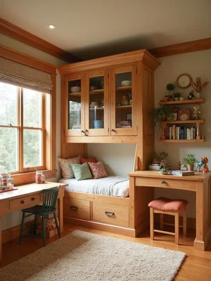 Craftsman Kids Room Design