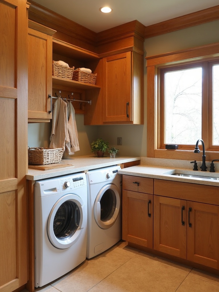 Craftsman Laundry Room - Craftsman Laundry Room interior design inspiration