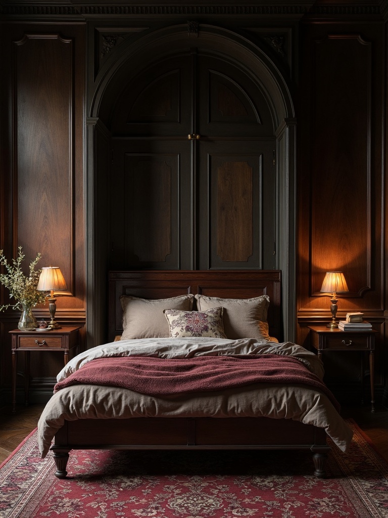 Dark Academia Bedroom - Dark Academia Bedroom interior design inspiration