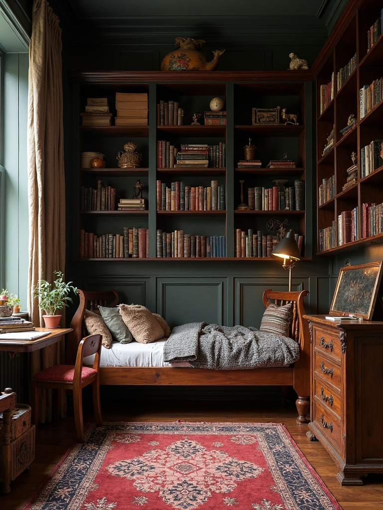 Dark Academia Kids Room - Dark Academia Kids Room interior design inspiration