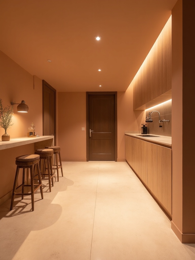 Desert Modern Basement - Desert Modern Basement interior design inspiration