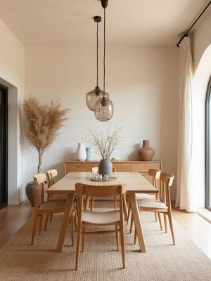Desert Modern Dining Room Design