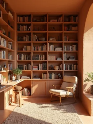 Desert Modern Library Design