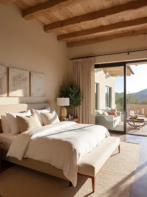 Desert Modern Master Suite Design
