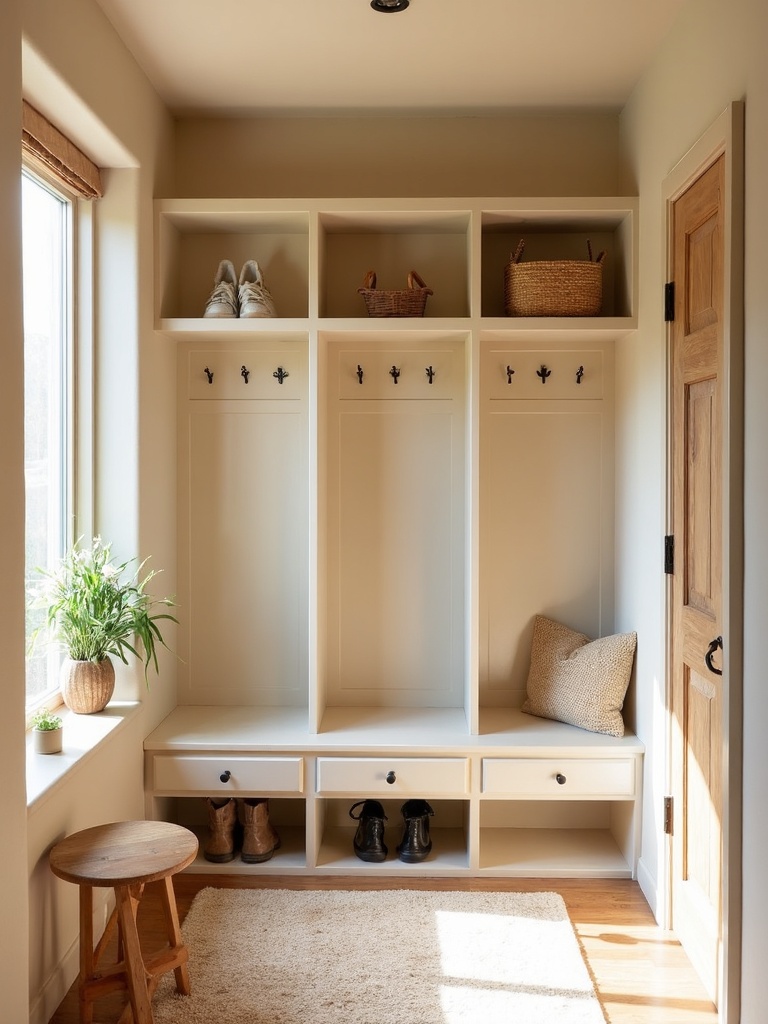 Desert Modern Mudroom - Desert Modern Mudroom interior design inspiration