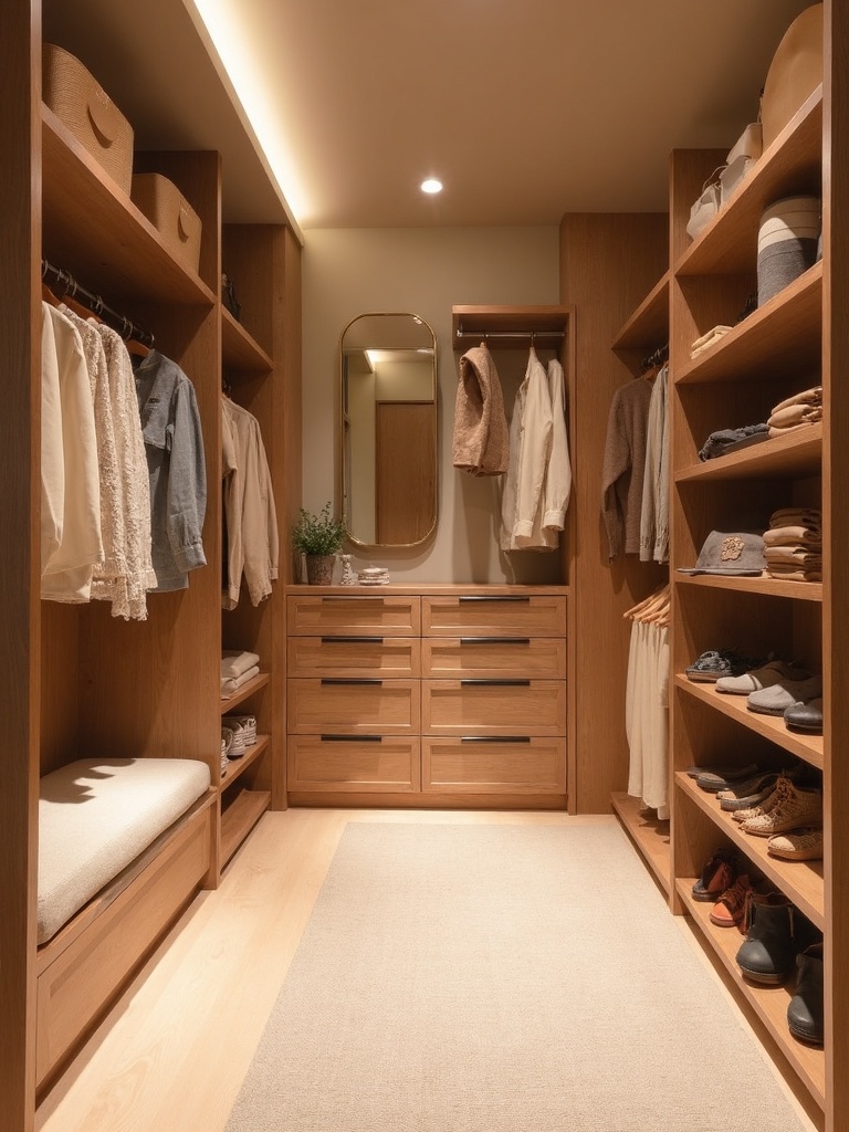 Desert Modern Walk In Closet - Desert Modern Walk In Closet interior design inspiration