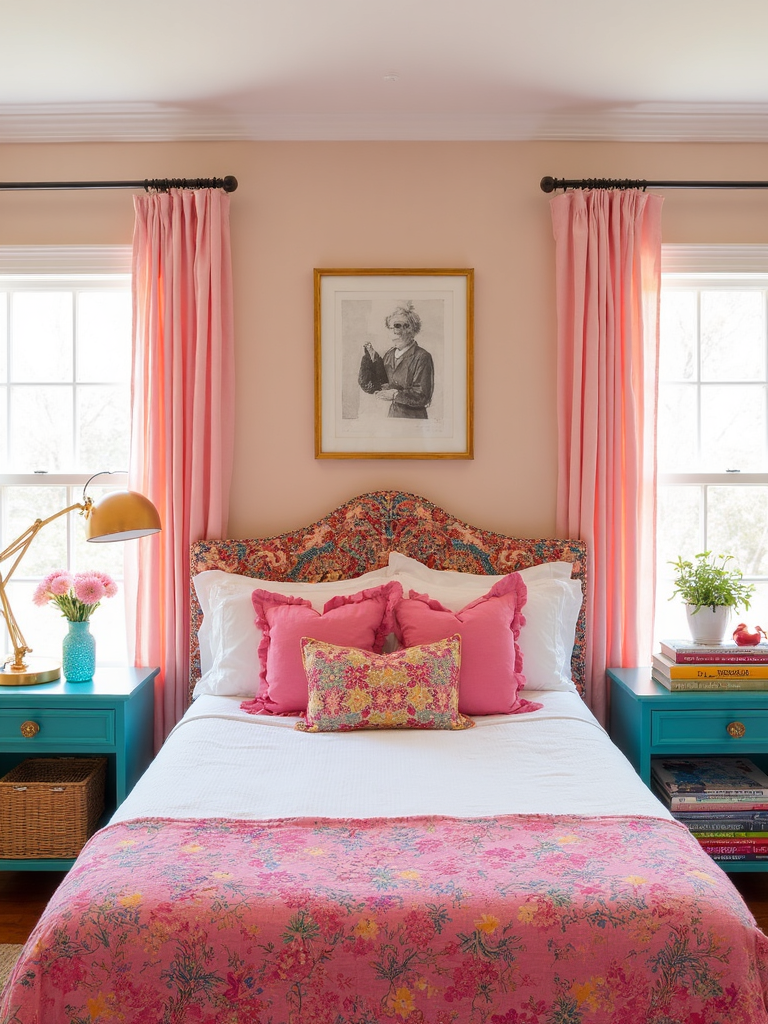 Dopamine Decor Guest Bedroom - Dopamine Decor Guest Bedroom interior design inspiration