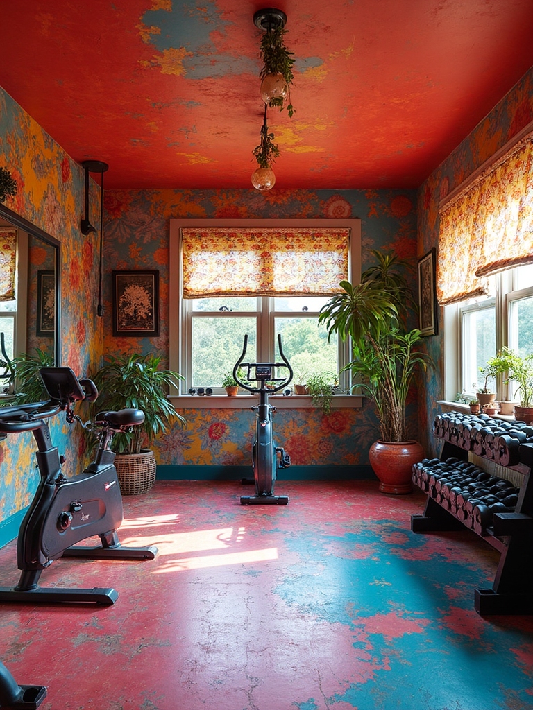 Dopamine Decor Home Gym - Dopamine Decor Home Gym interior design inspiration