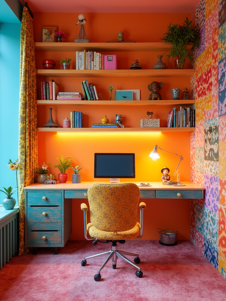 Dopamine Decor Home Office - Dopamine Decor Home Office interior design inspiration