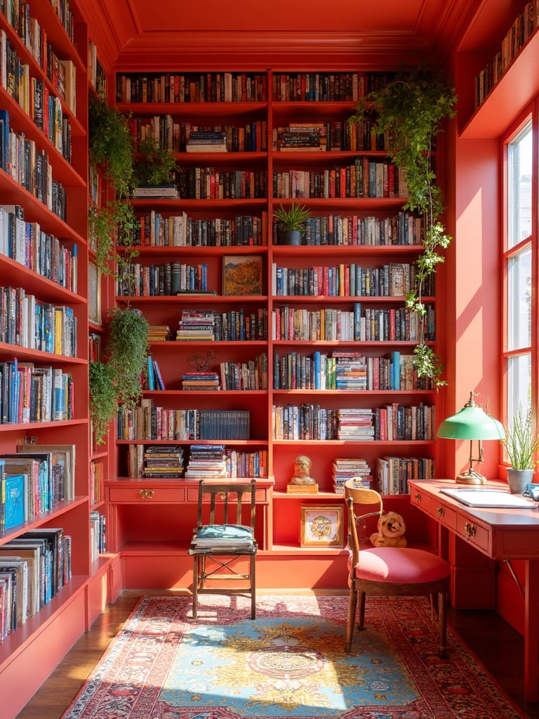 Dopamine Decor Library - Dopamine Decor Library interior design inspiration