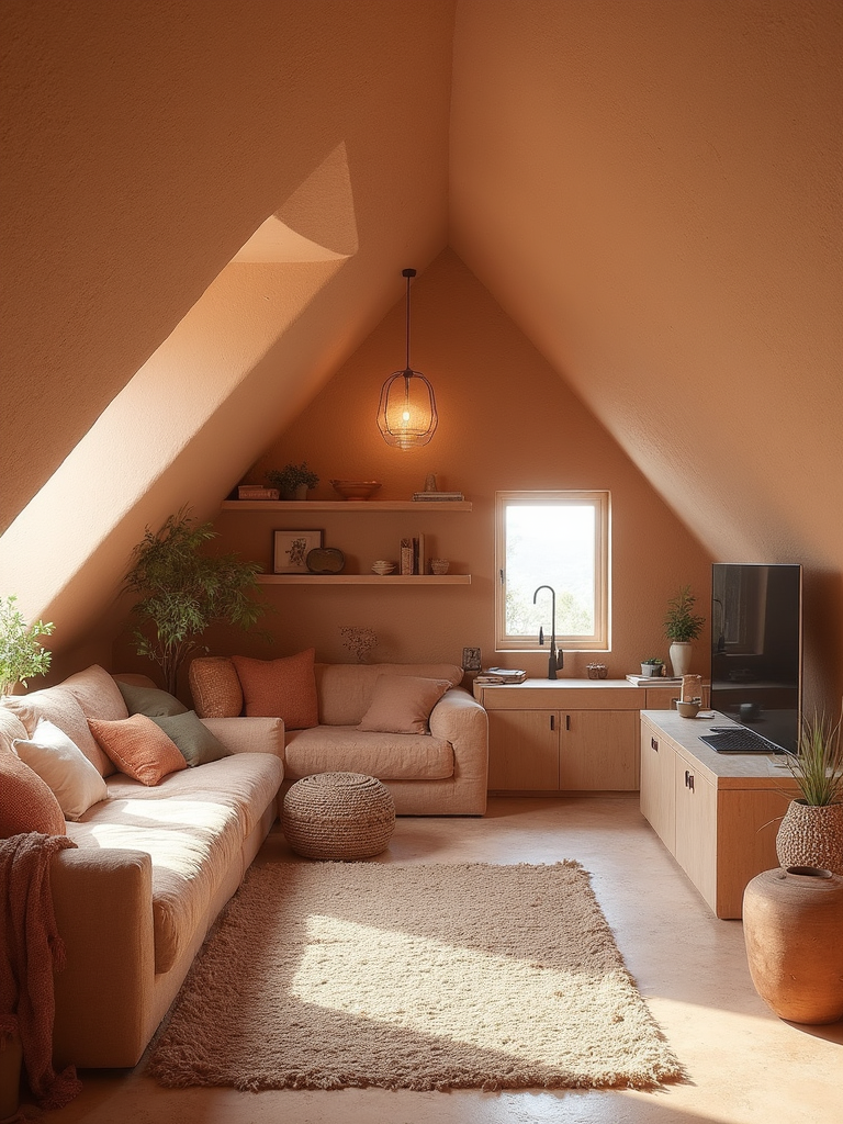Earthy Attic - Earthy Attic interior design inspiration