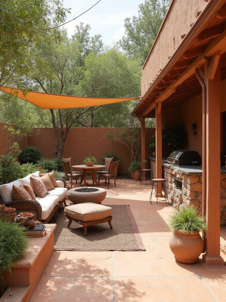 Earthy Outdoor Patio - Earthy Outdoor Patio interior design inspiration