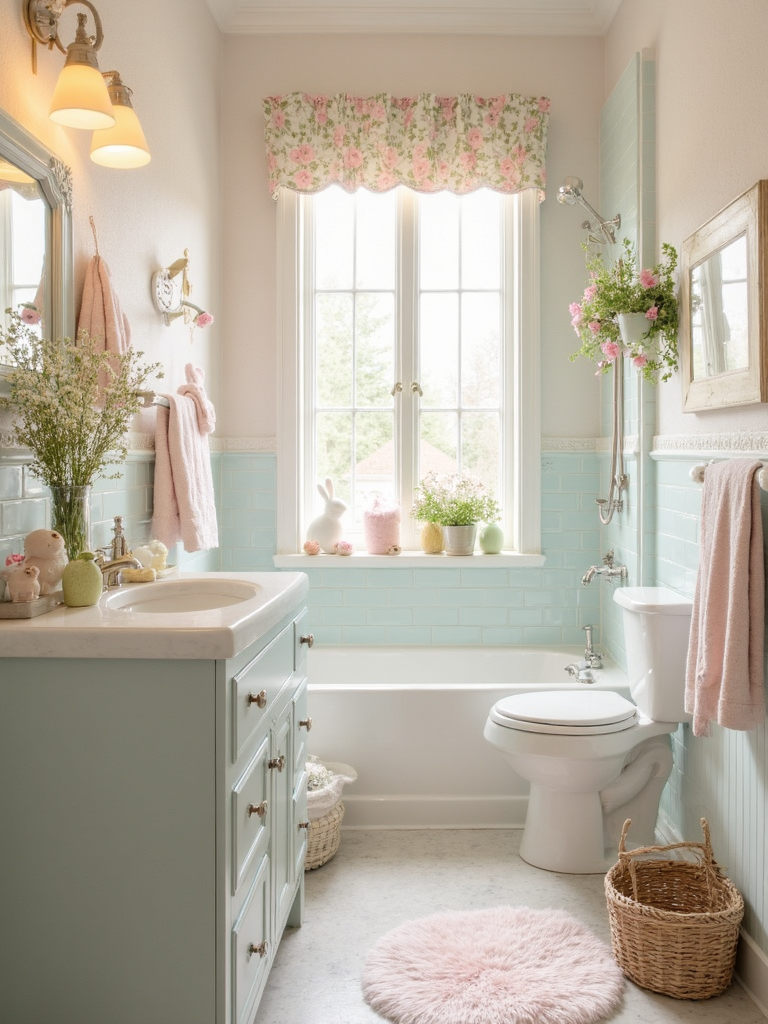 Easter Bathroom - Easter Bathroom interior design inspiration