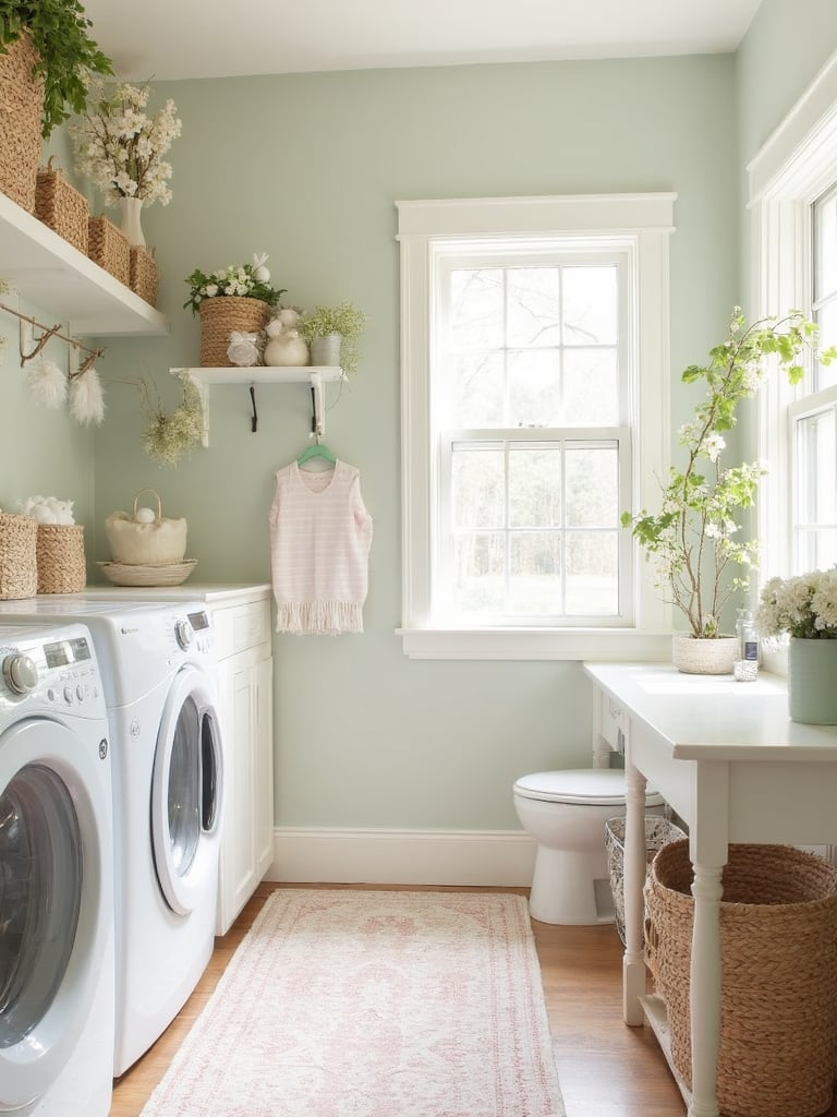 Easter Laundry Room - Easter Laundry Room interior design inspiration