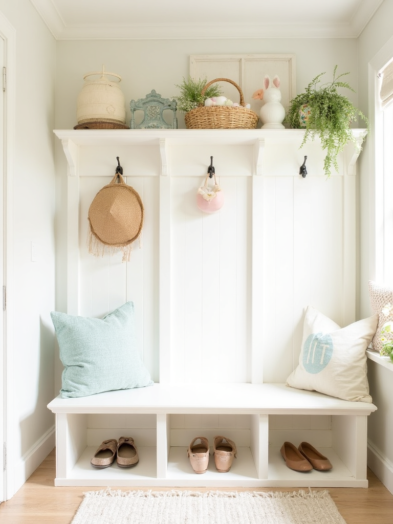 Easter Mudroom - Easter Mudroom interior design inspiration