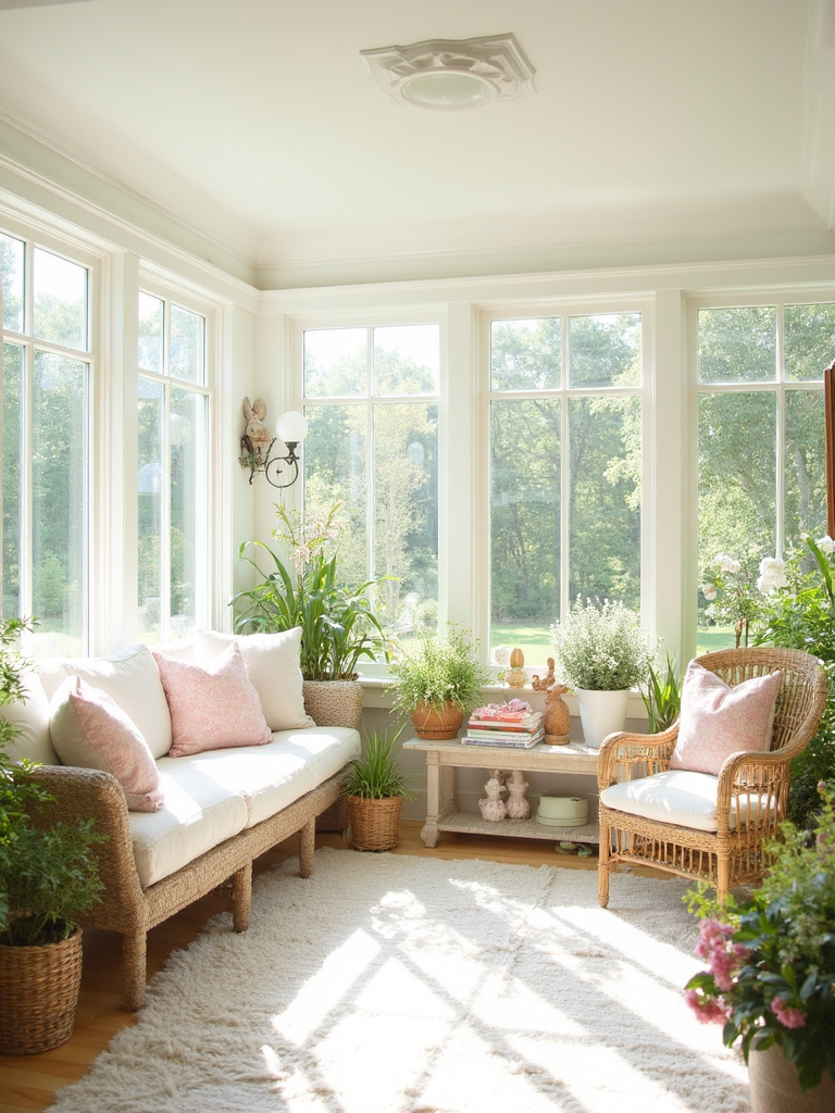 Easter Sunroom - Easter Sunroom interior design inspiration