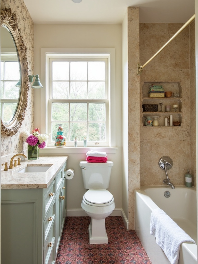 Eclectic Bathroom - Eclectic Bathroom interior design inspiration