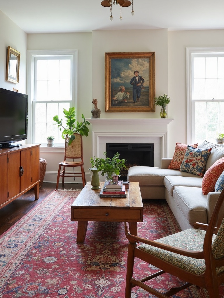 Eclectic Living Room - Eclectic Living Room interior design inspiration