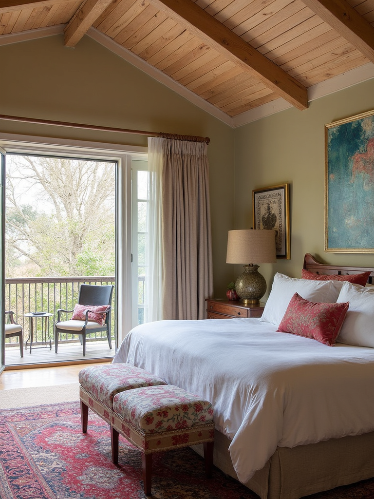 Eclectic Master Suite - Eclectic Master Suite interior design inspiration