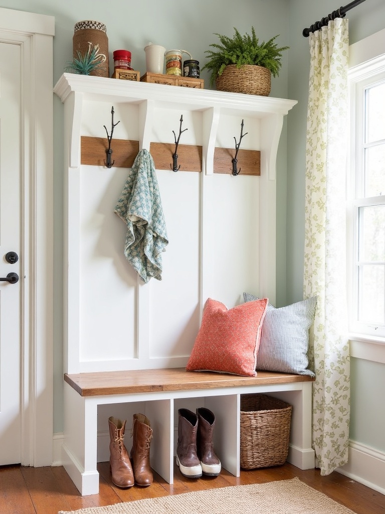 Eclectic Mudroom - Eclectic Mudroom interior design inspiration