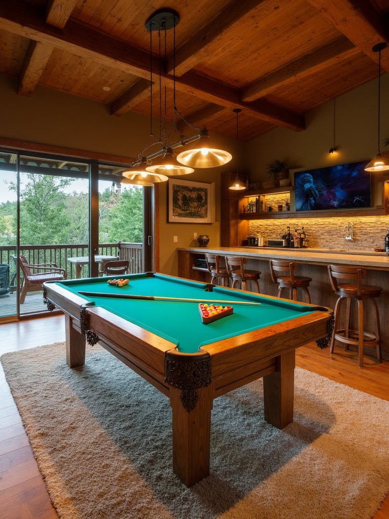 Eco Sustainable Game Room - Eco-Sustainable Game Room interior design inspiration