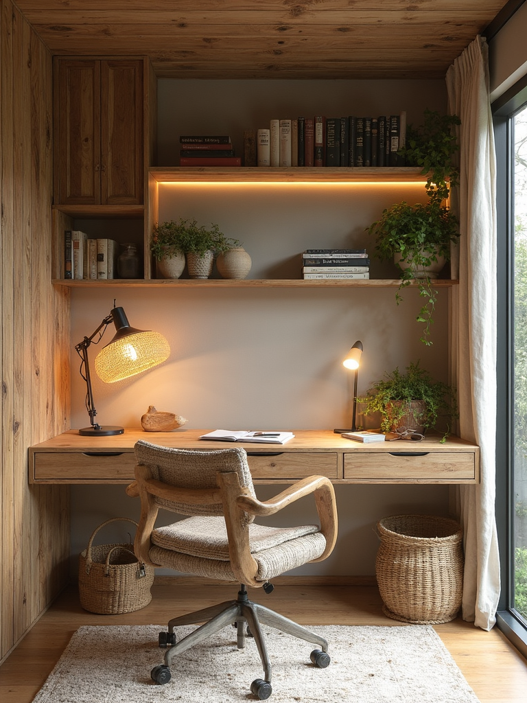 Eco Sustainable Home Office - Eco-Sustainable Home Office interior design inspiration