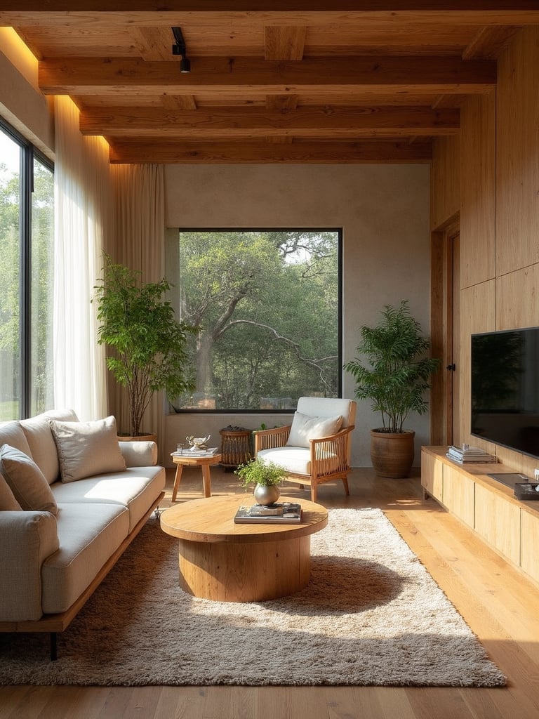 Eco Sustainable Living Room - Eco-Sustainable Living Room interior design inspiration